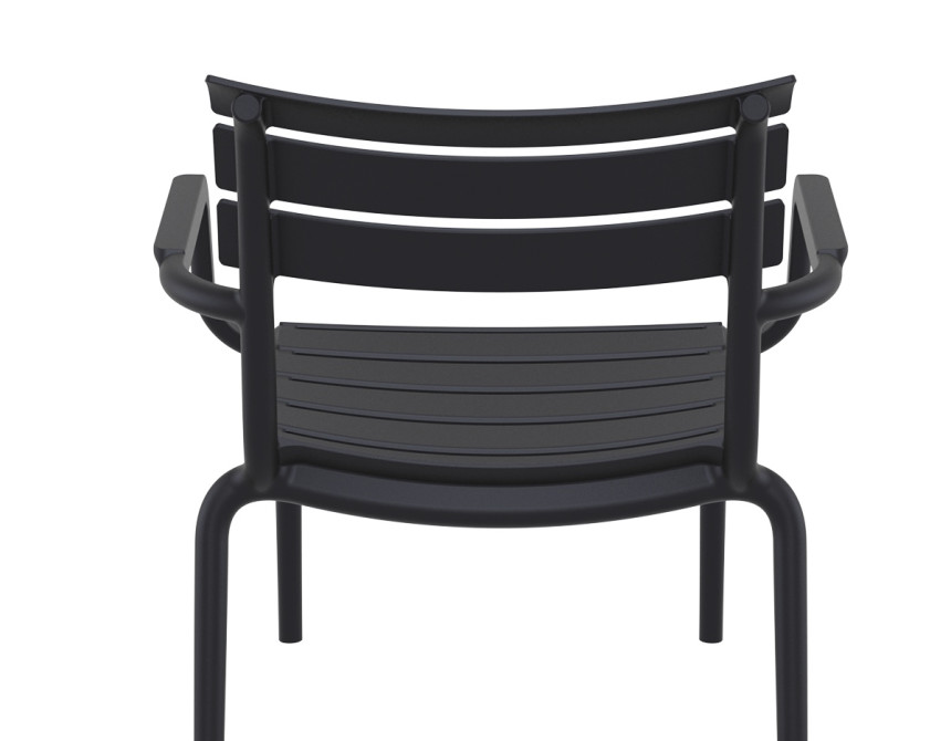 Paris/P-L* Lounge Armchair Black
