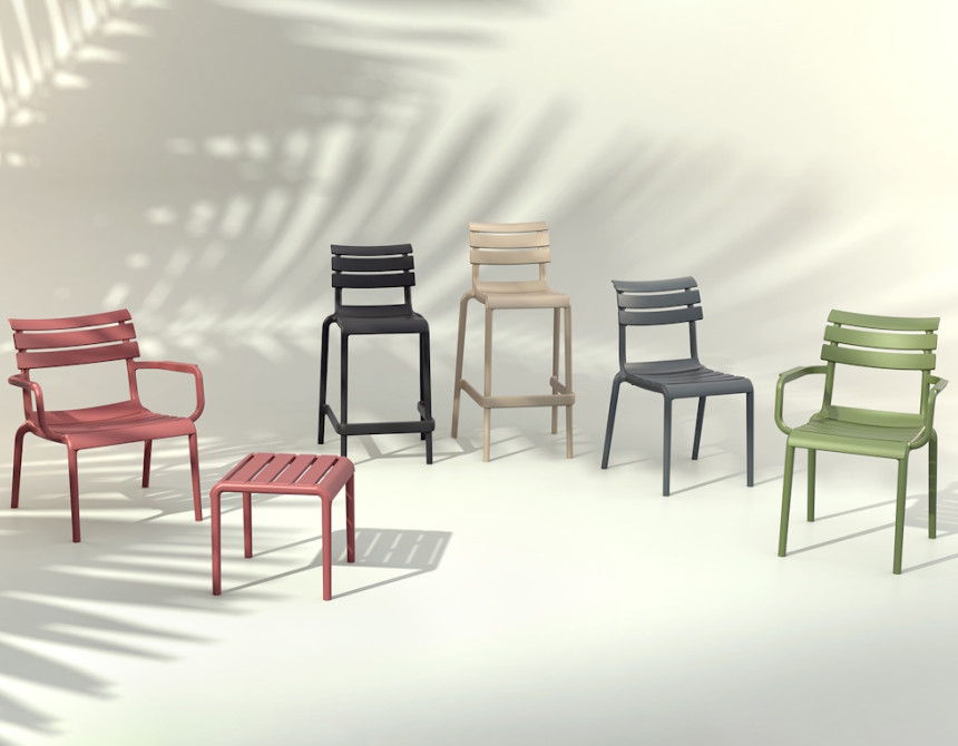 Helen/S-65* Barstool Black