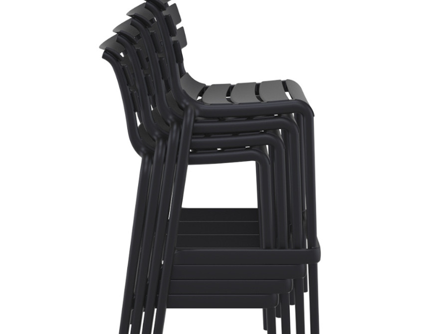 Helen/S-75* Barstool Black