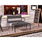 Paris/T-90x50xY.40cm* Table Black