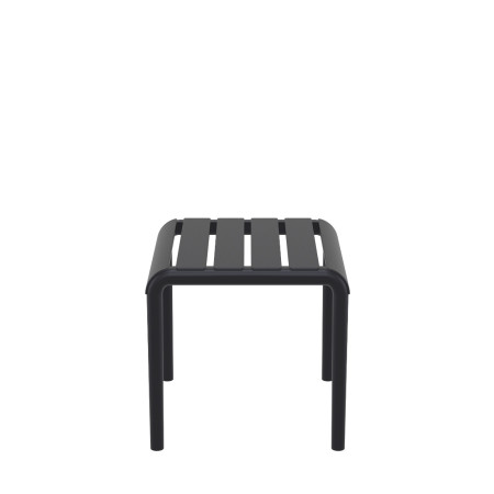 Paris/T-42x41xY.39cm* Side Table/Footrest Black