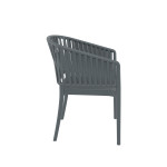 Portofino/P* Armchair Dark Grey