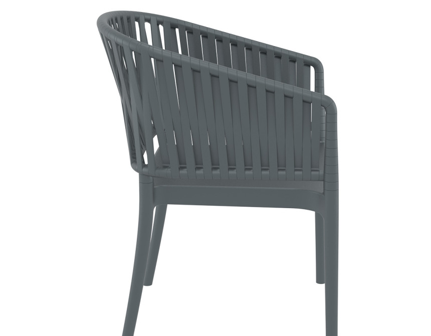 Portofino/P* Armchair Dark Grey