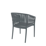 Portofino/P* Armchair Dark Grey