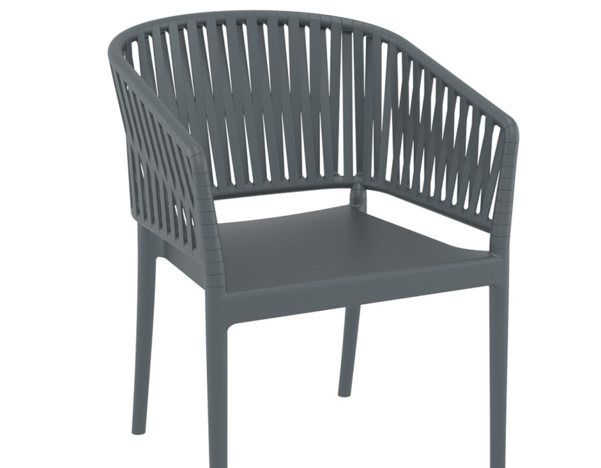 Portofino/P* Armchair Dark Grey