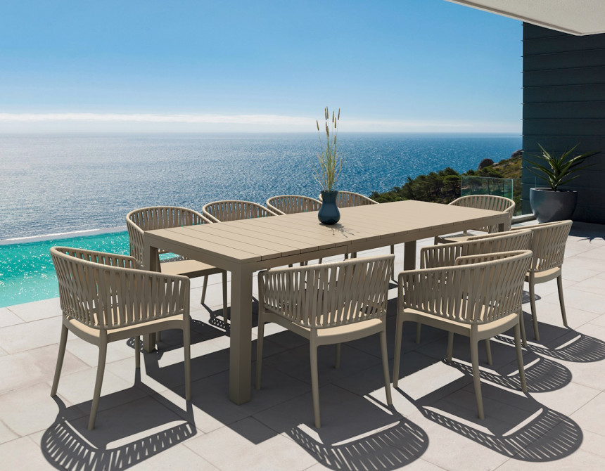 Portofino/P* Armchair Taupe