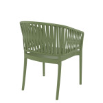 Portofino/P* Armchair Olive Green