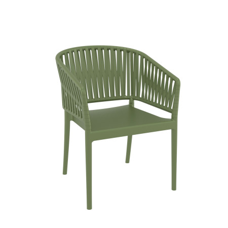 Portofino/P* Armchair Olive Green