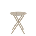 Helen/T-Φ60xh.74cm* Folding Table Taupe