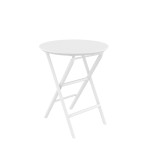 Helen/T-Φ60xY.74cm* Folding Table White