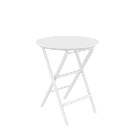 Helen/T-Φ60xY.74cm* Folding Table White