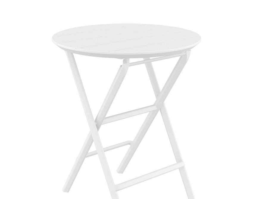 Helen/T-Φ60xY.74cm* Folding Table White
