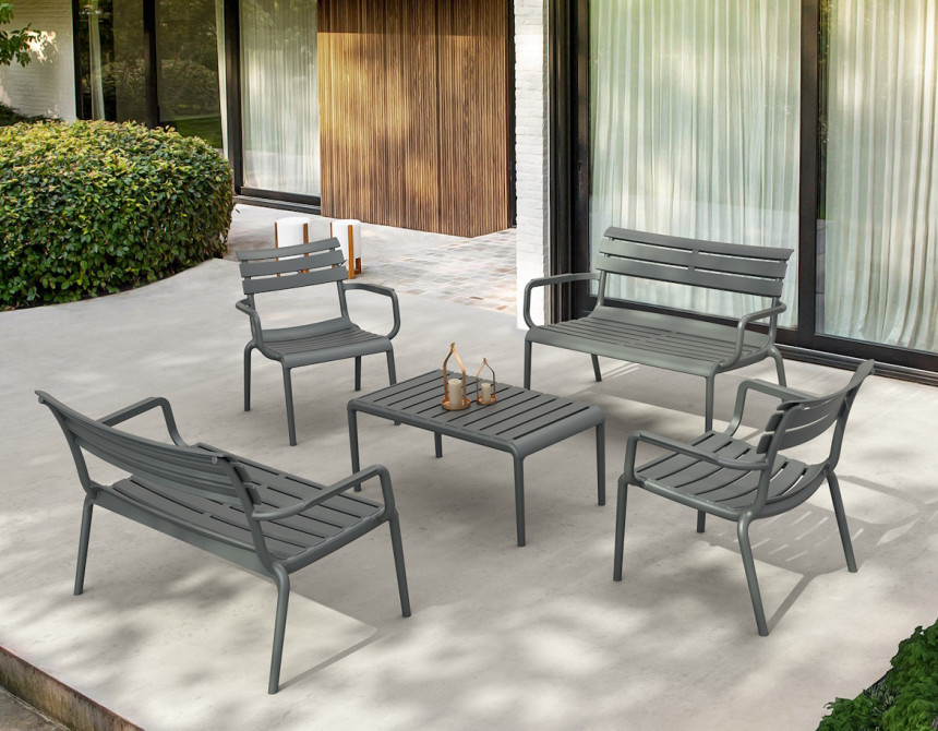 Paris/D* Sofa Dark Grey