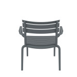Paris/P-L* Lounge Armchair Dark Grey