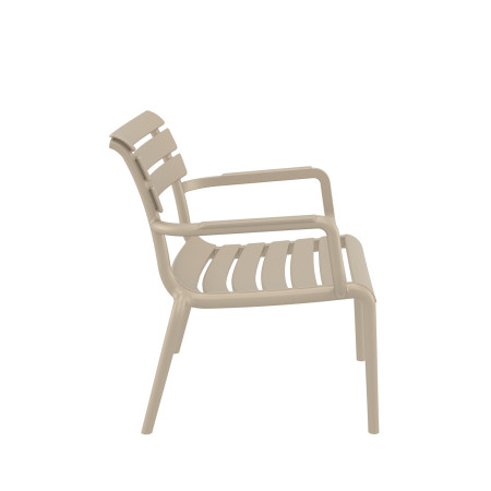 Paris/P-L* Lounge Armchair Taupe