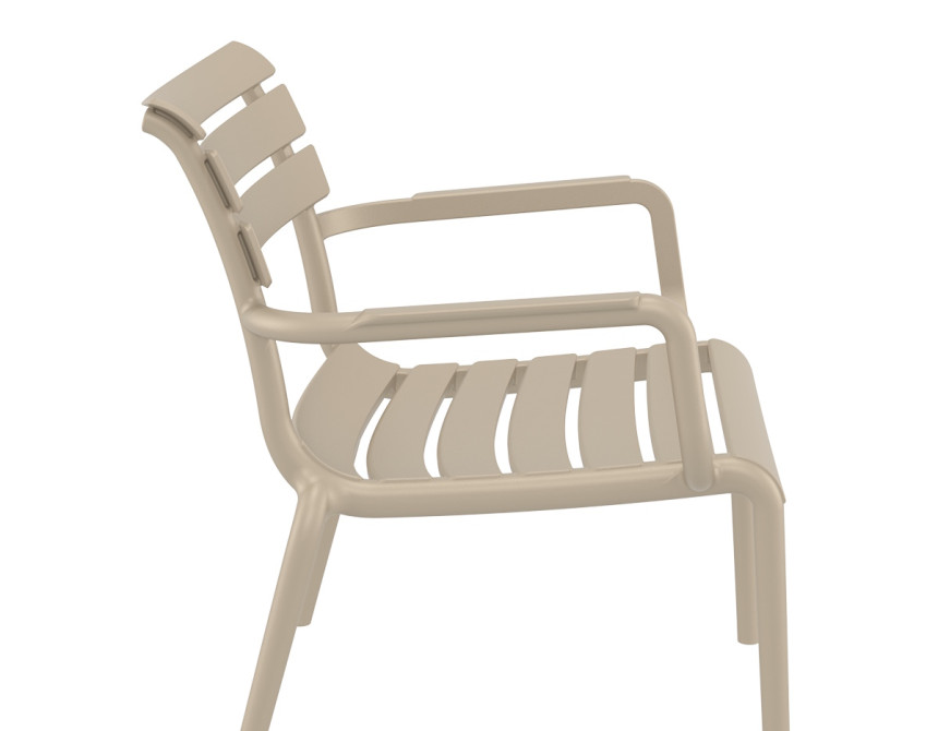 Paris/P-L* Lounge Armchair Taupe