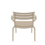 Paris/P-L* Lounge Armchair Taupe