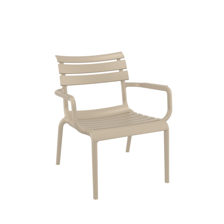 Paris/P-L* Lounge Armchair Taupe