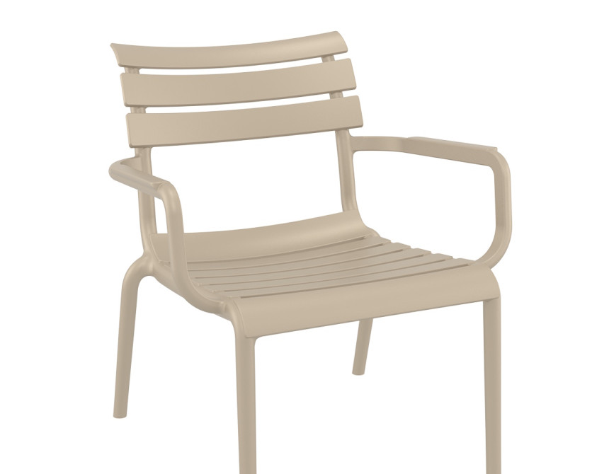Paris/P-L* Lounge Armchair Taupe