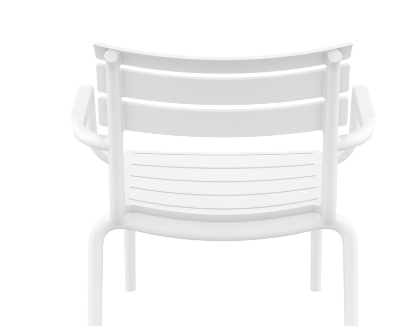 Paris/P-L* Lounge Armchair White