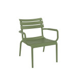 Paris/P-L* Lounge Armchair Olive Green