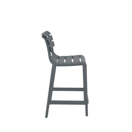 Helen/S-65* Barstool Dark Grey