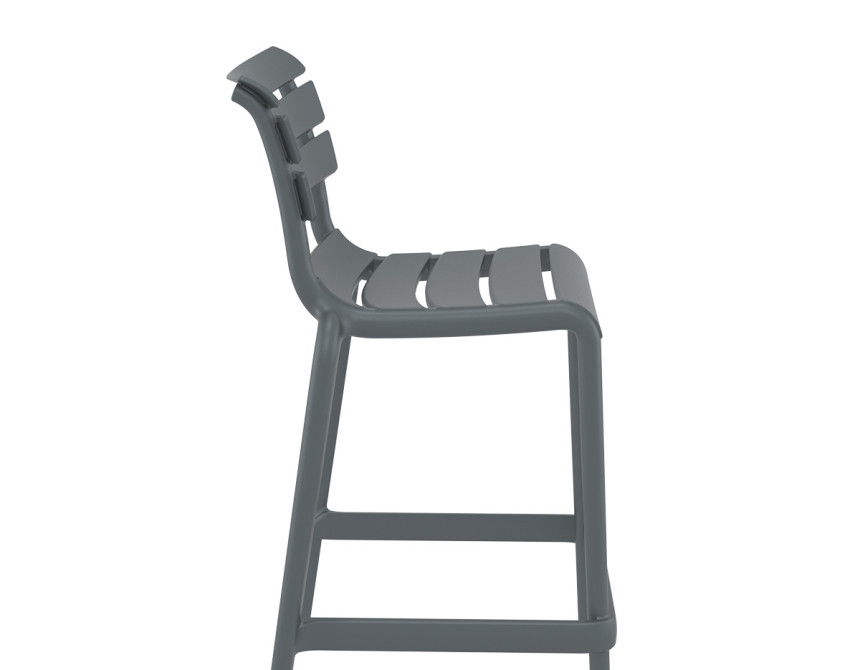 Helen/S-65* Barstool Dark Grey