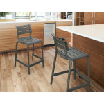 Helen/S-65* Barstool Dark Grey