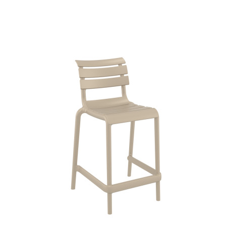 Helen/S-65* Barstool Taupe
