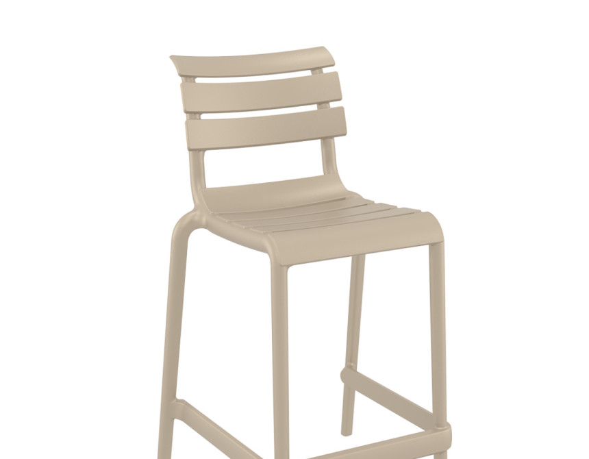 Helen/S-65* Barstool Taupe