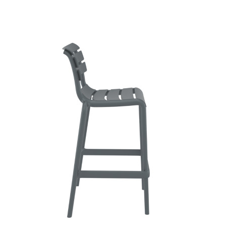 Helen/S-75* Barstool Dark Grey