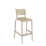 Helen/S-75* Barstool Taupe