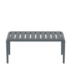 Paris/T-90x50xY.40cm* Table Dark Grey