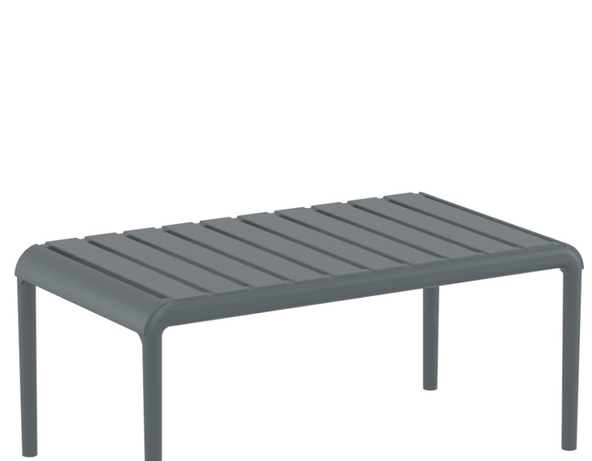 Paris/T-90x50xY.40cm* Table Dark Grey