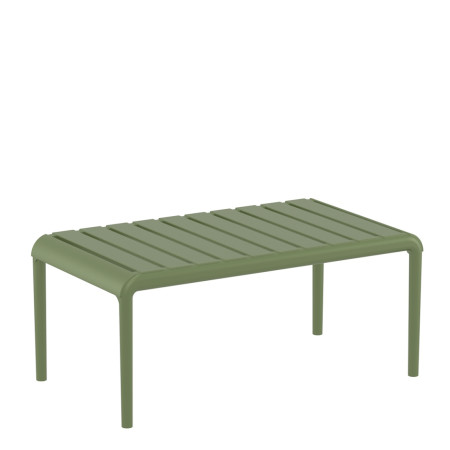 Paris/T-90x50xY.40cm* Table Olive Green