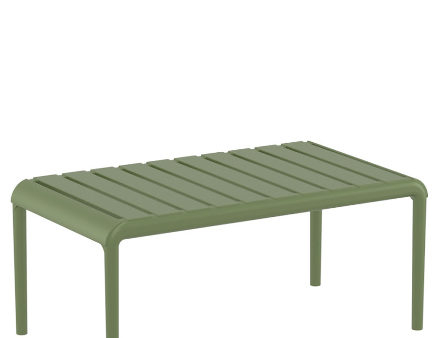 Paris/T-90x50xY.40cm* Table Olive Green