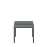 Paris/T-42x41xY.39cm* Side Table/Footrest Dark Grey