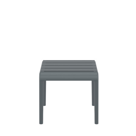 Paris/T-42x41xY.39cm* Side Table/Footrest Dark Grey