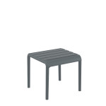 Paris/T-42x41xY.39cm* Side Table/Footrest Dark Grey