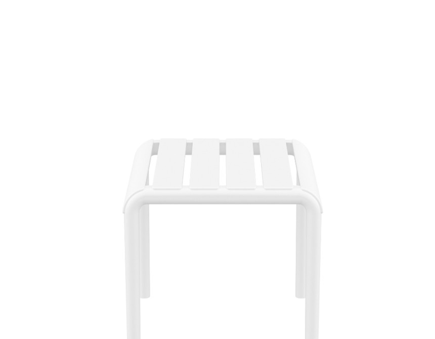 Paris/T-42x41xY.39cm* Side Table/Footrest white