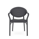 Mona/PL* Resin Armchair Anthracite