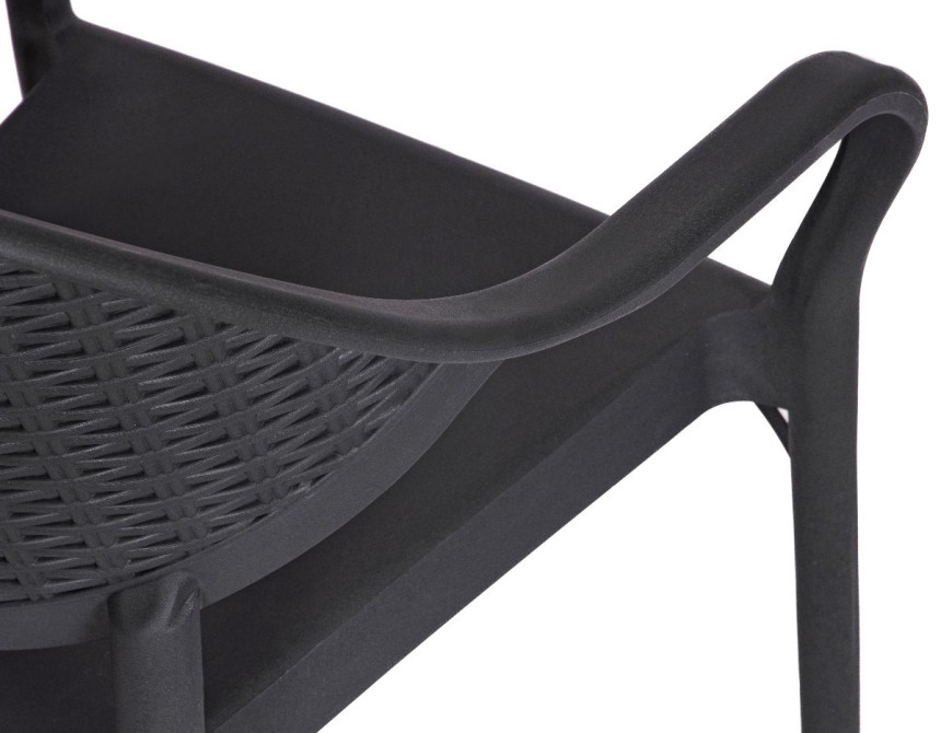 Mona/PL* Resin Armchair Anthracite