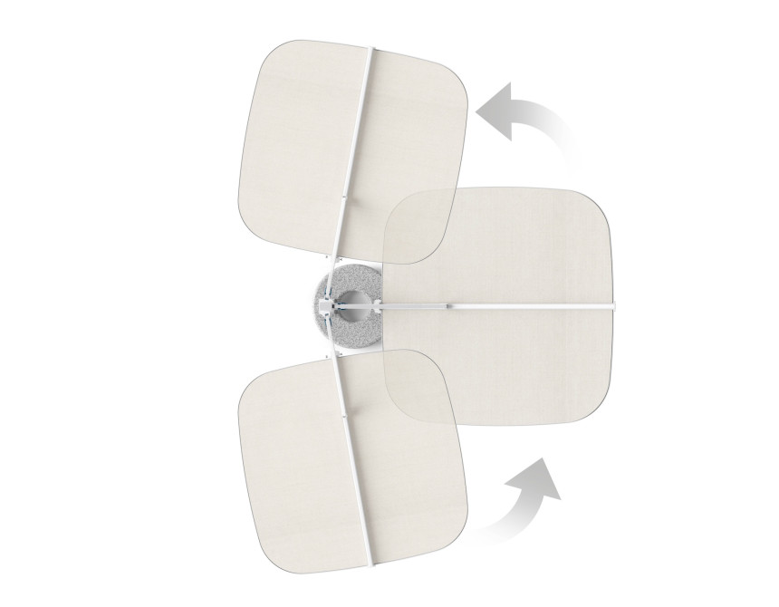 Tekno/R Umbrella White (90040001-90040606)