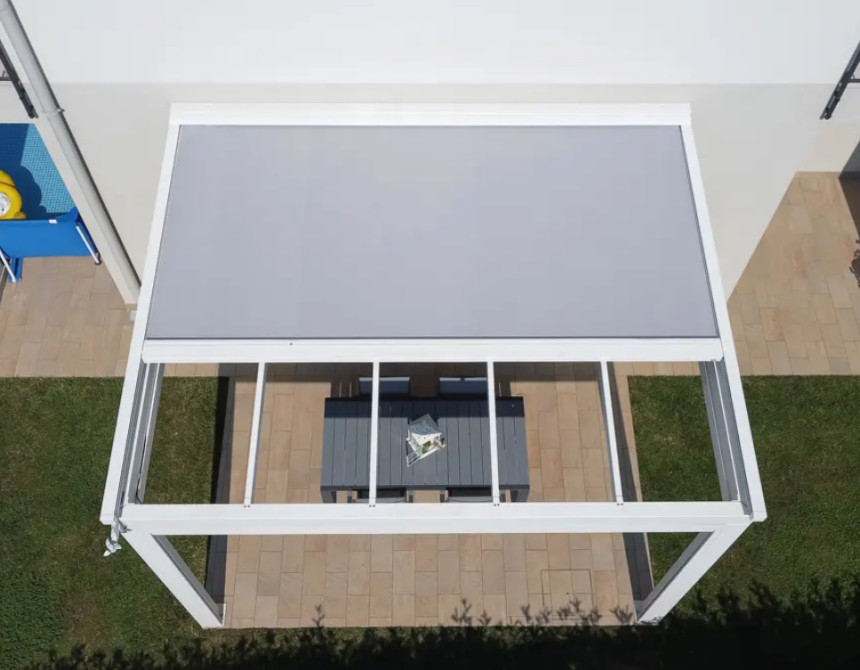 Pergola Hydra-4x4m* Alu. with Motor