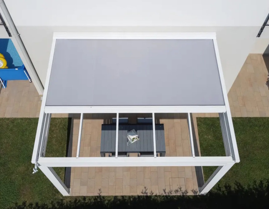 Pergola Hydra-5x5m* Alu. with Motor