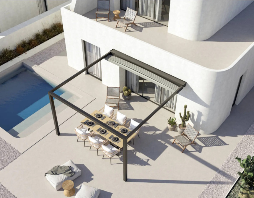 Pergola Keplan/A-5,5x3m* Alu. with Motor