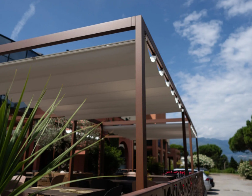 Pergola Saki-4x4m* Aluminum