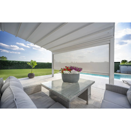 Pergola Vega-6x4m* Alu. with Motor   LED Lights