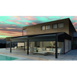 Pergola Vega-6x4m* Alu. with Motor   LED Lights