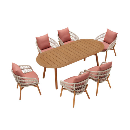 Vasca/D7 Dining Set (301550)